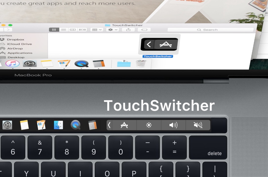 App Switcher Mac Touchbar